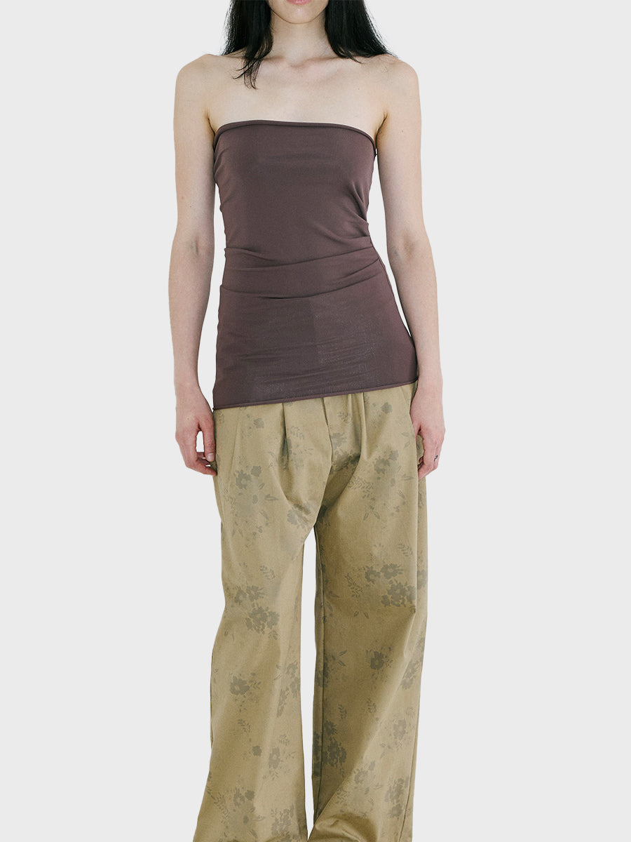 Pantalón Gabardina Flores