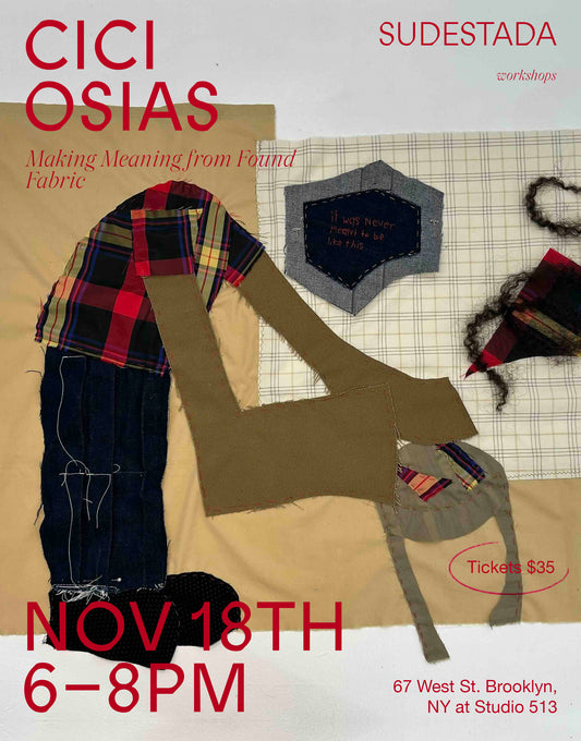 CICI OSIAS | Making Meaning from Found Fabric