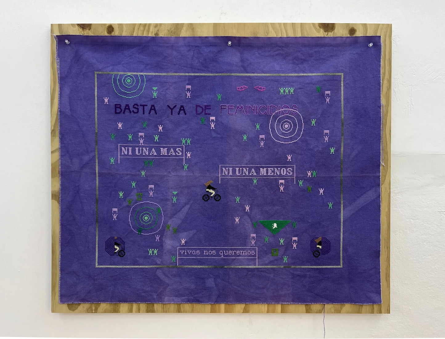 LULU VARONA | Cross-stitching workshop