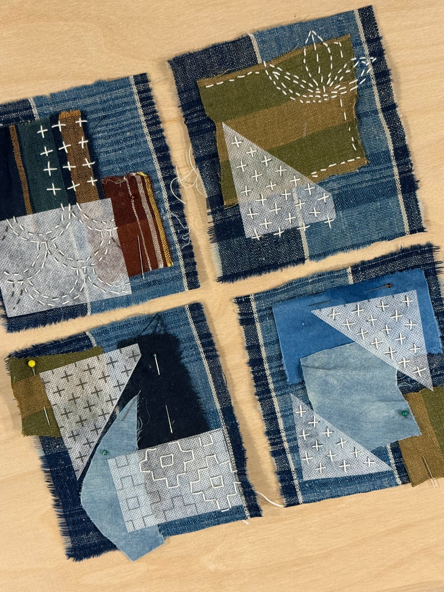 4.19 - MEGUMI SHAUNA ARAI | Sashiko Patches on Garment