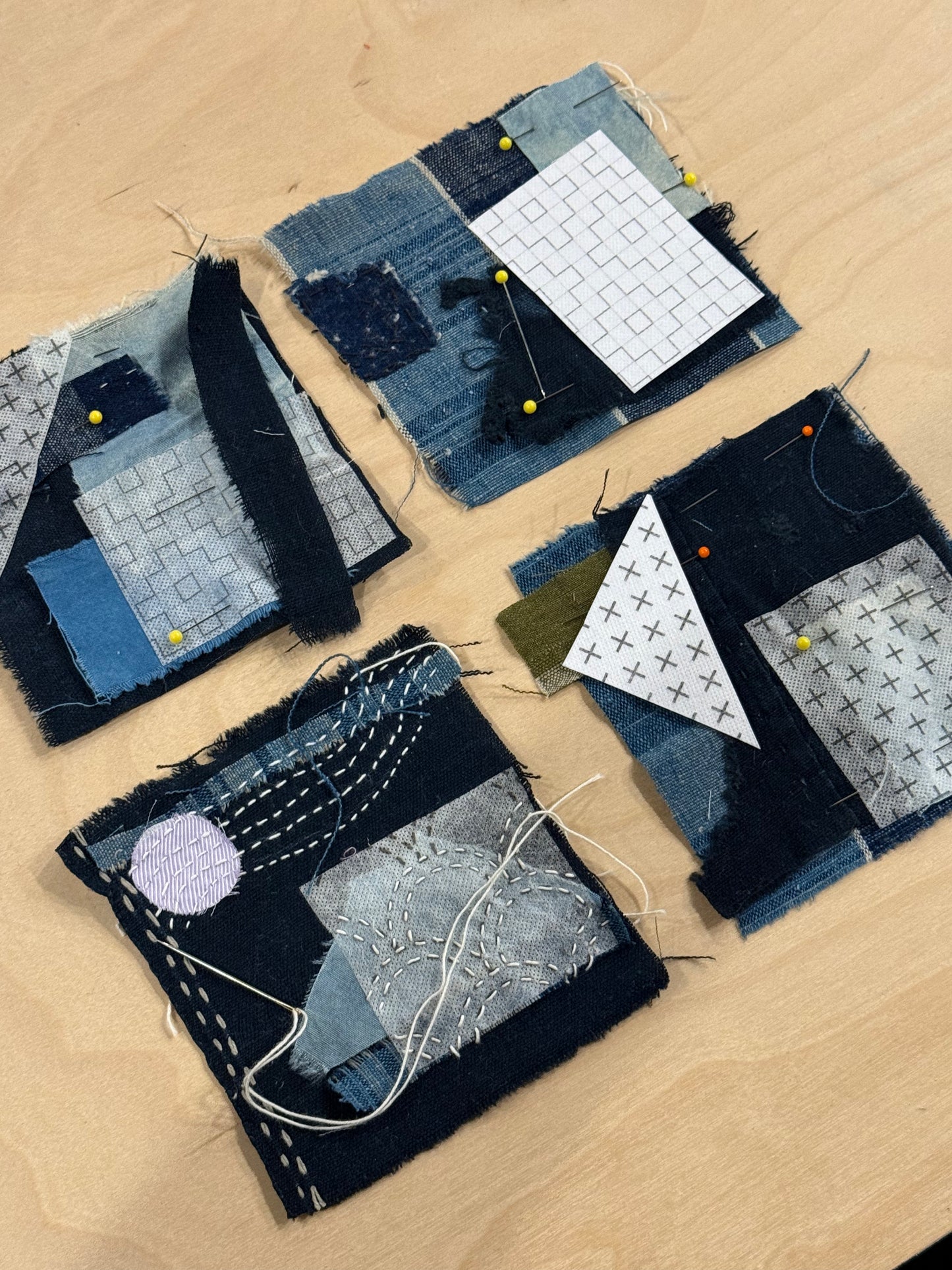 4.19 - MEGUMI SHAUNA ARAI | Sashiko Patches on Garment