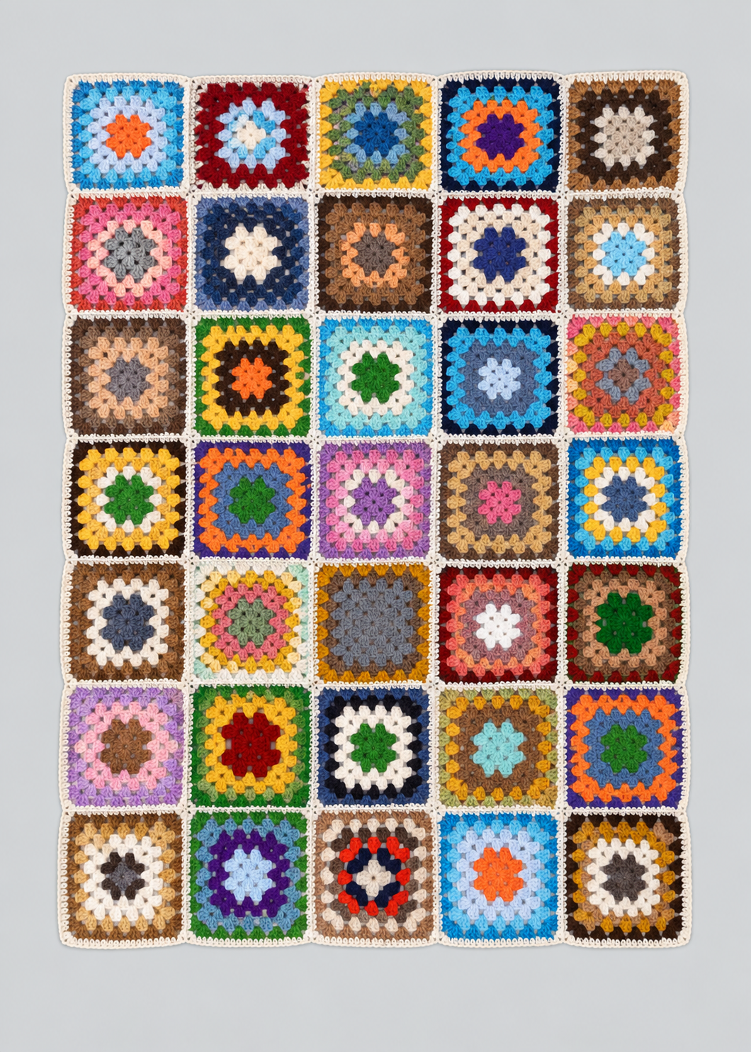 Crochet Patchwork Blanket