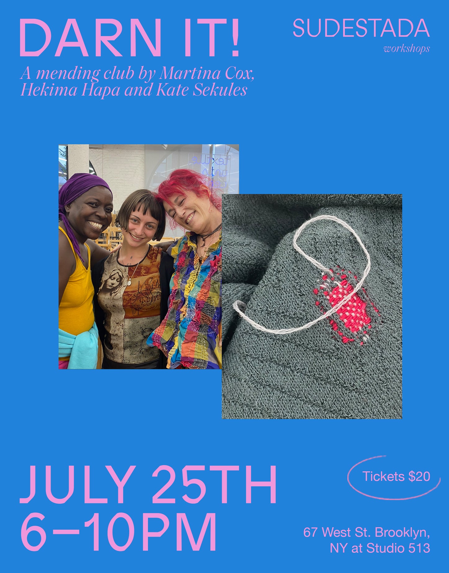 DARN IT! | A Mending Club Party