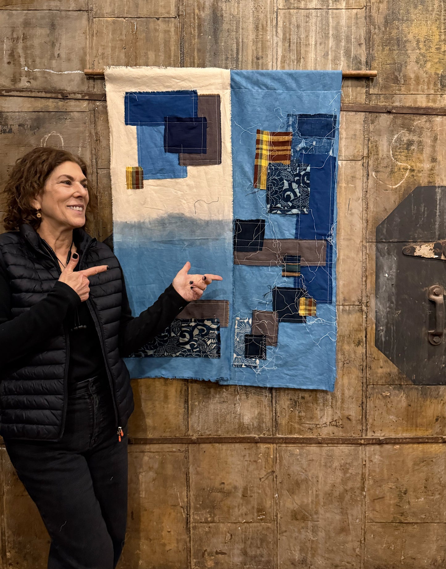 MEGUMI SHAUNA ARAI | Patchwork Noren Making