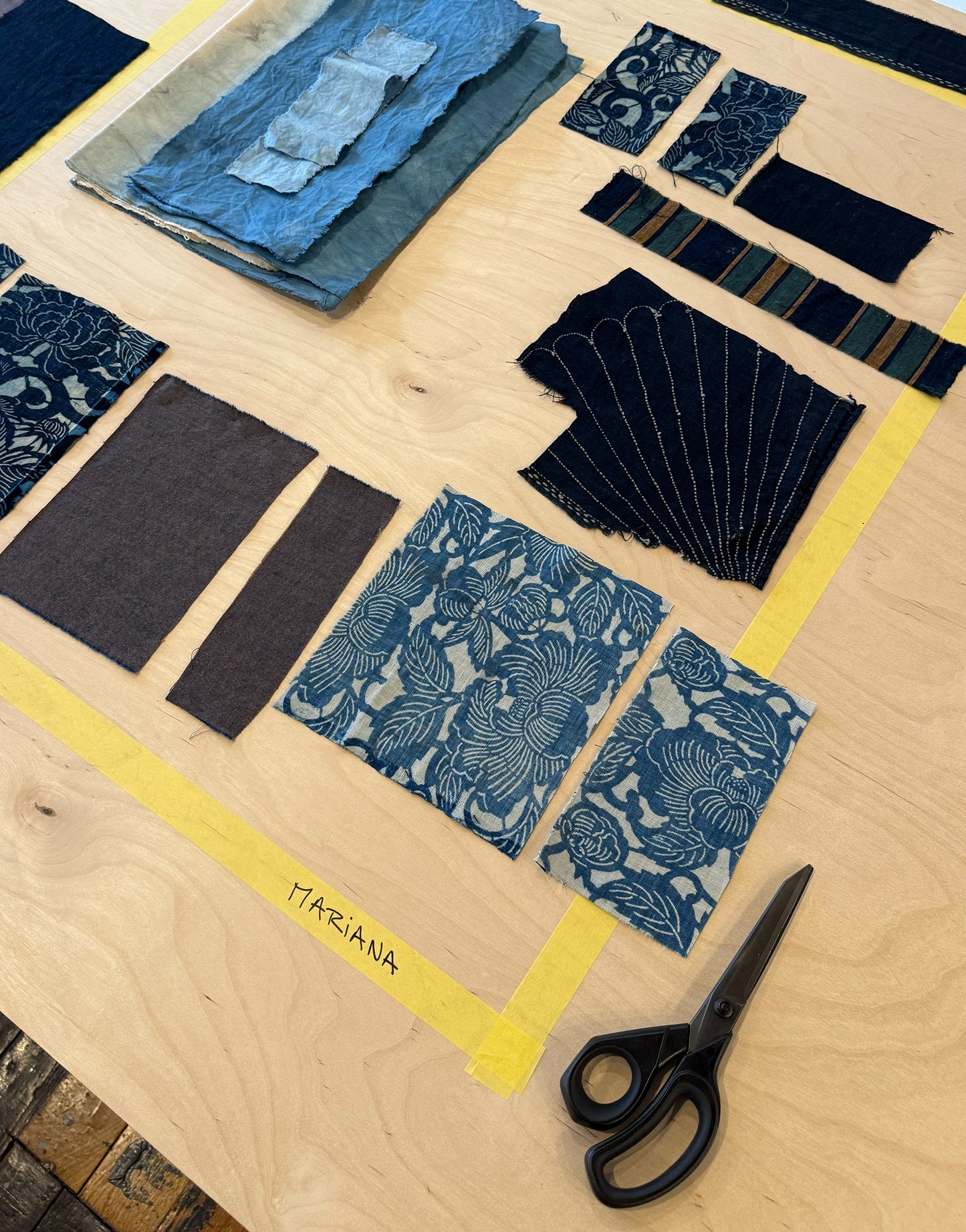 MEGUMI SHAUNA ARAI | Patchwork Noren Making