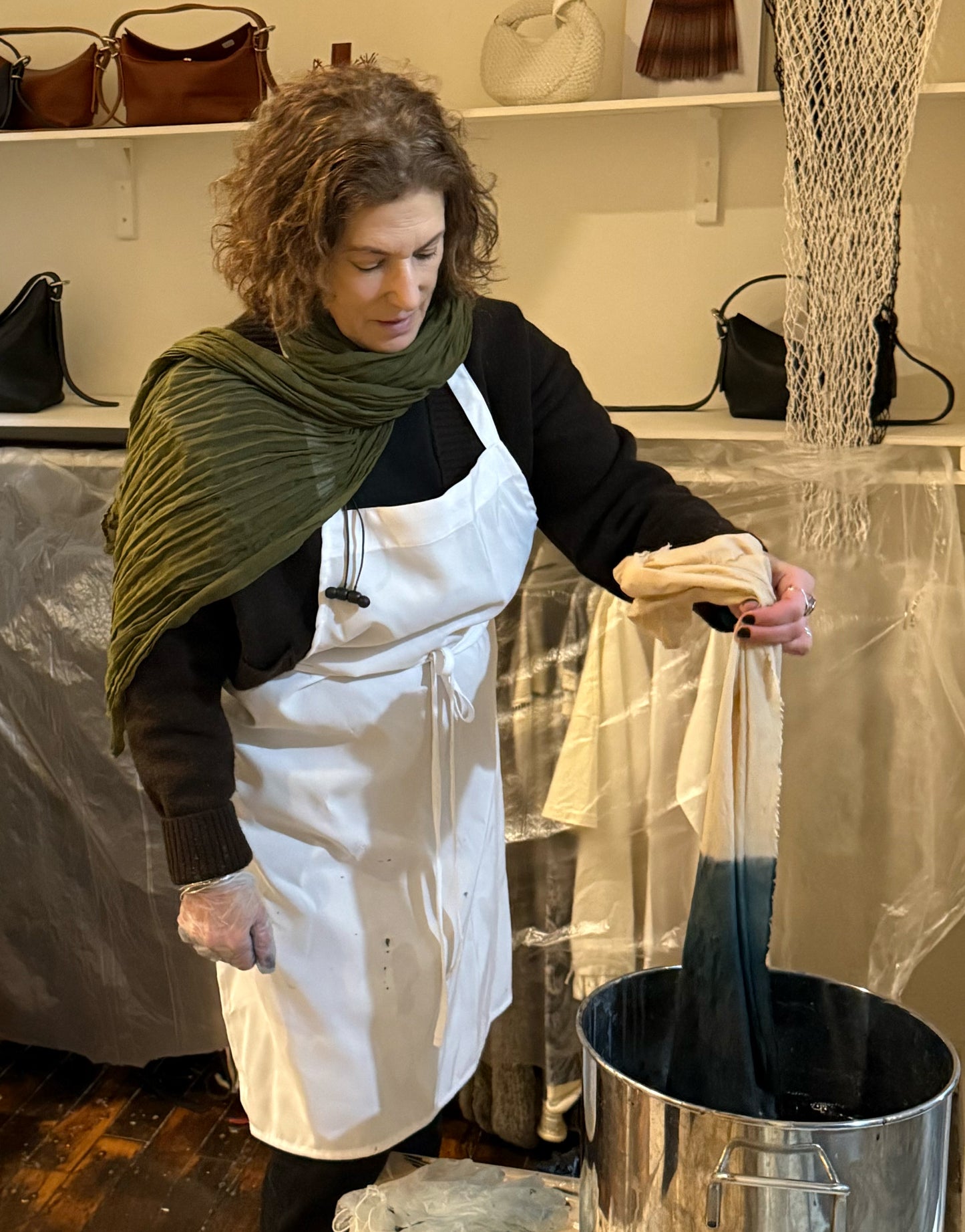 MEGUMI SHAUNA ARAI | Patchwork Noren Making