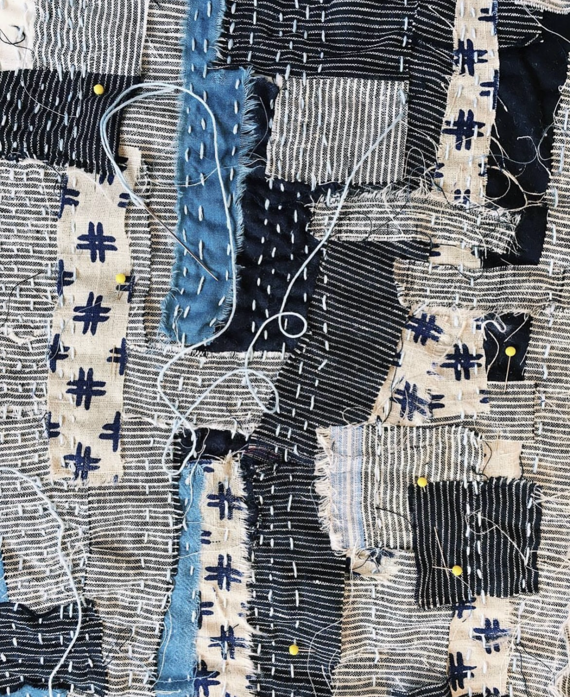 4.19 - MEGUMI SHAUNA ARAI | Sashiko Patches on Garment