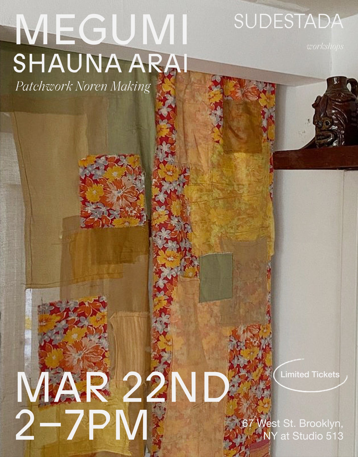 MEGUMI SHAUNA ARAI | Patchwork Noren Making