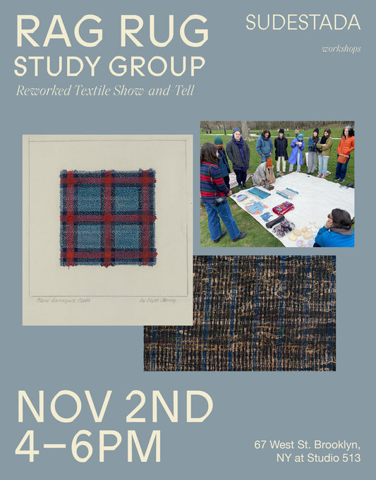 RAG RUG STUDY GROUP | Reworked Textile Show-and-Tell