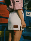 Snake Mini Skirt