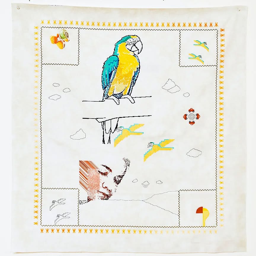 LULU VARONA | Cross-stitching workshop