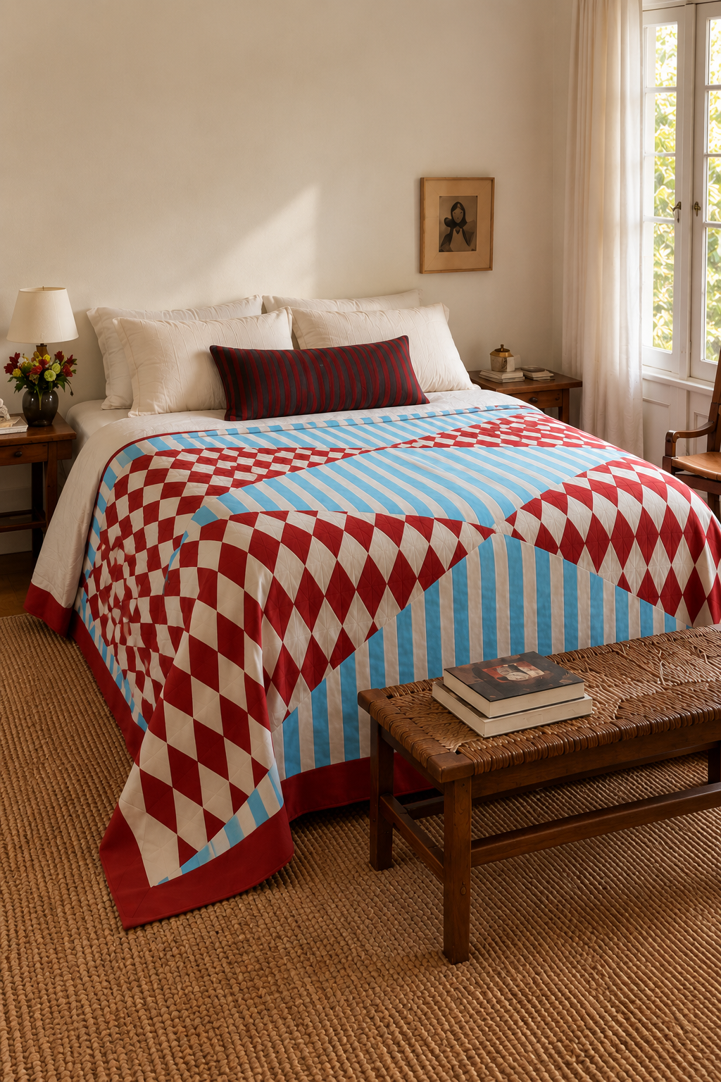 Stripes & Rhombus