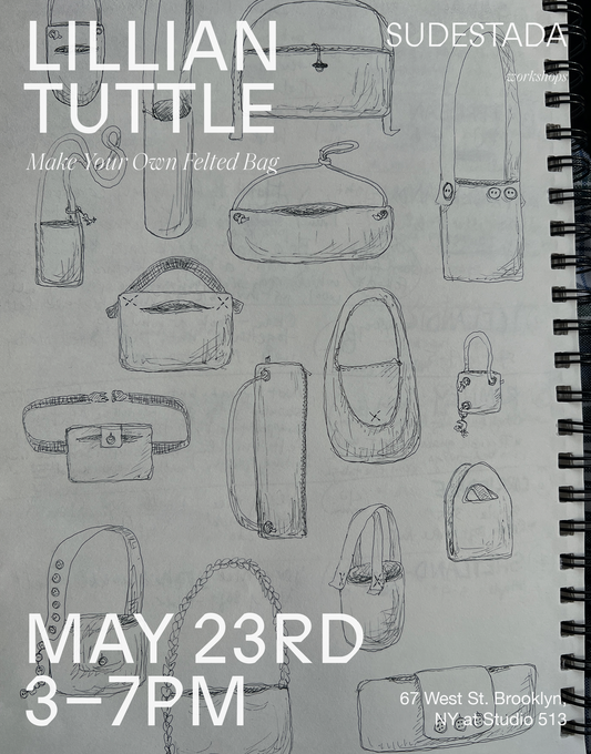 5.23 LILLIAN TUTTLE | Make Your Own Felted Wool Bag